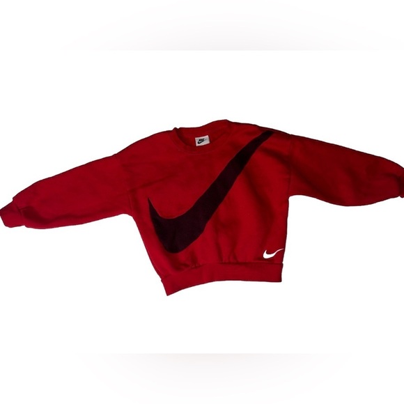 Kids Nike Red Crew Neck Sweatshirt  4T - Picture 1 of 2